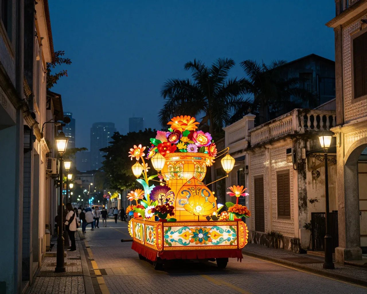 Segunda etapa do desfile de carros alegóricos em Macau acontece no dia 28 de fevereiro