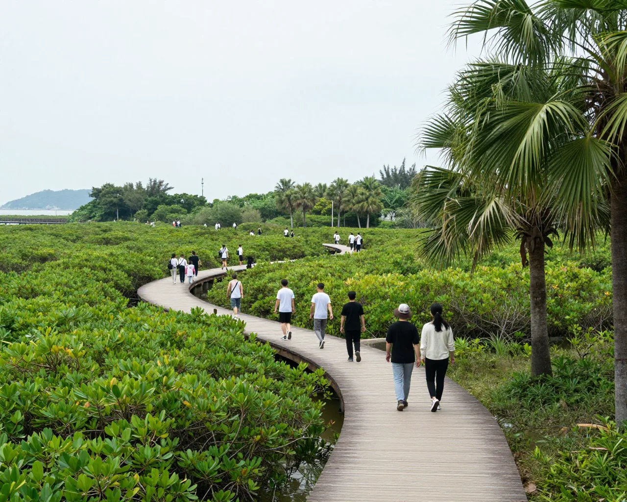 Semana da Floresta em Zhuhai oferece trilhas e oficinas em ilha de manguezais