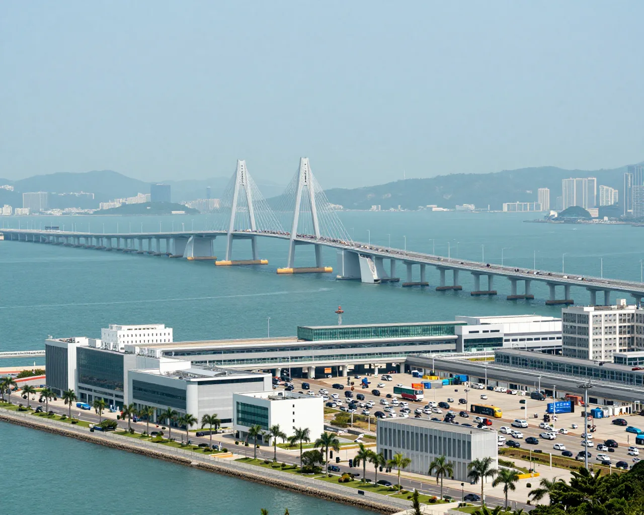 Tráfego recorde na Ponte HZMB marca retomada total das viagens na China