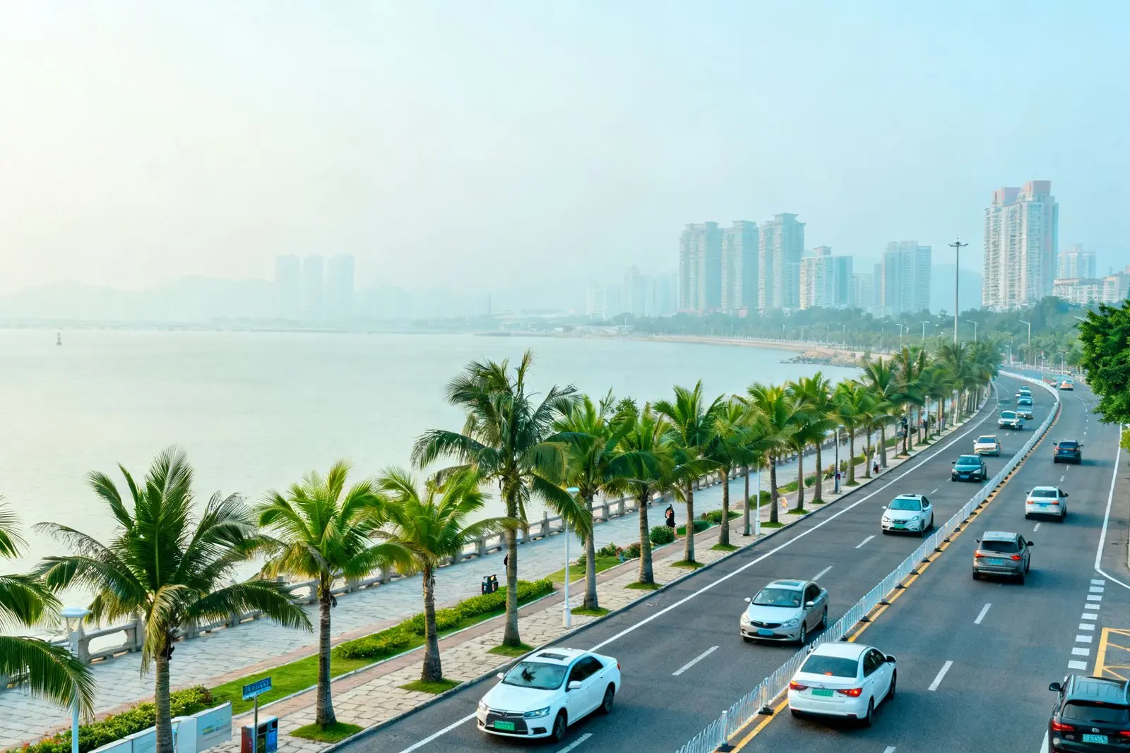 Túnel na orla de Zhuhai agiliza trânsito e protege pedestres