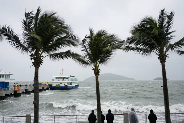Ventos fortes suspendem voos para ilhas de Zhuhai nesta segunda