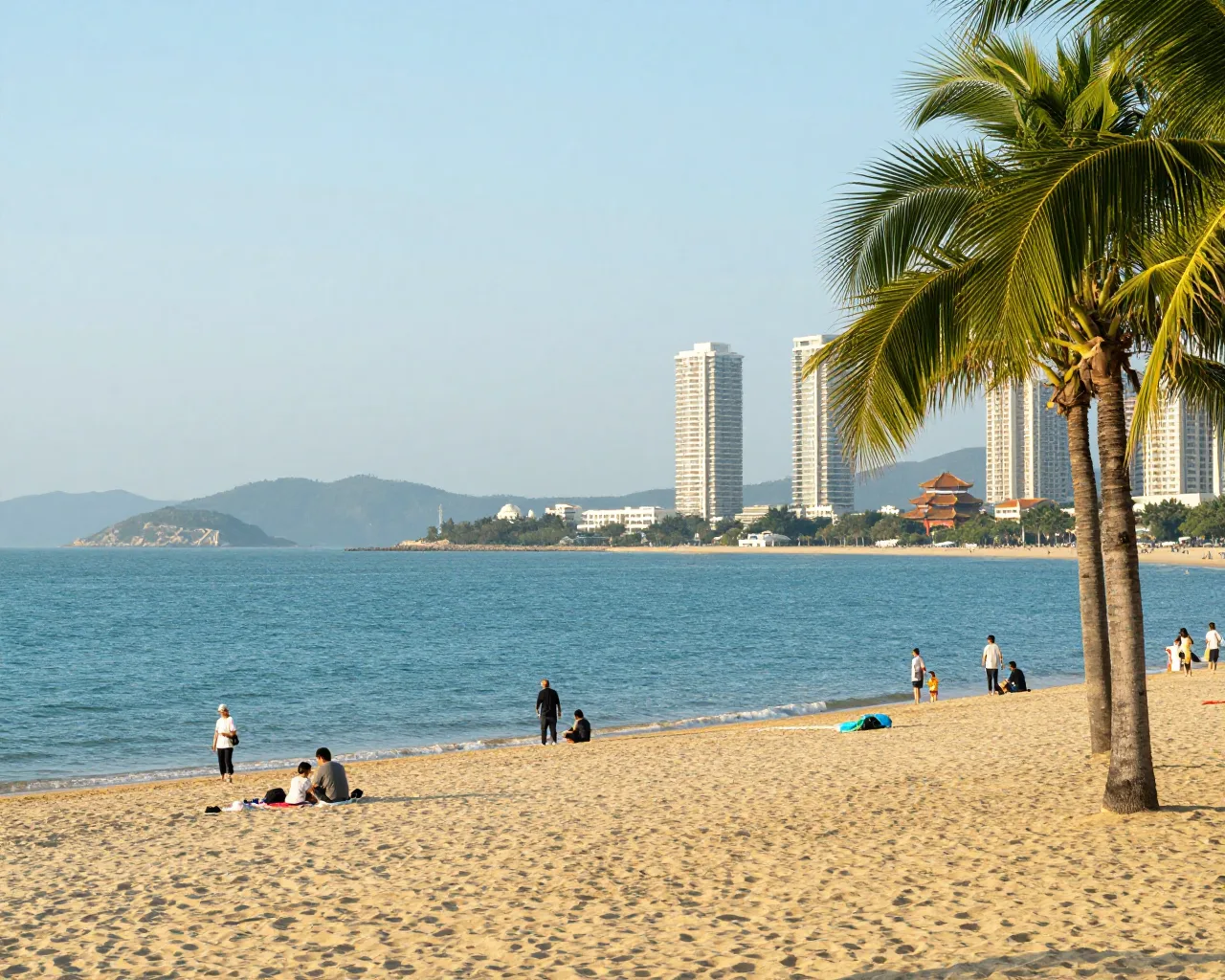 Verão em Zhuhai: turistas elogiam limpeza e segurança nas praias