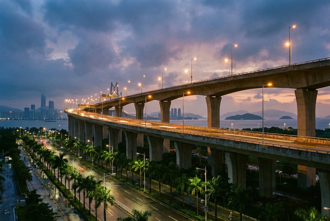 Viaduto da Avenida de Bonança fecha à noite para reparos urgentes