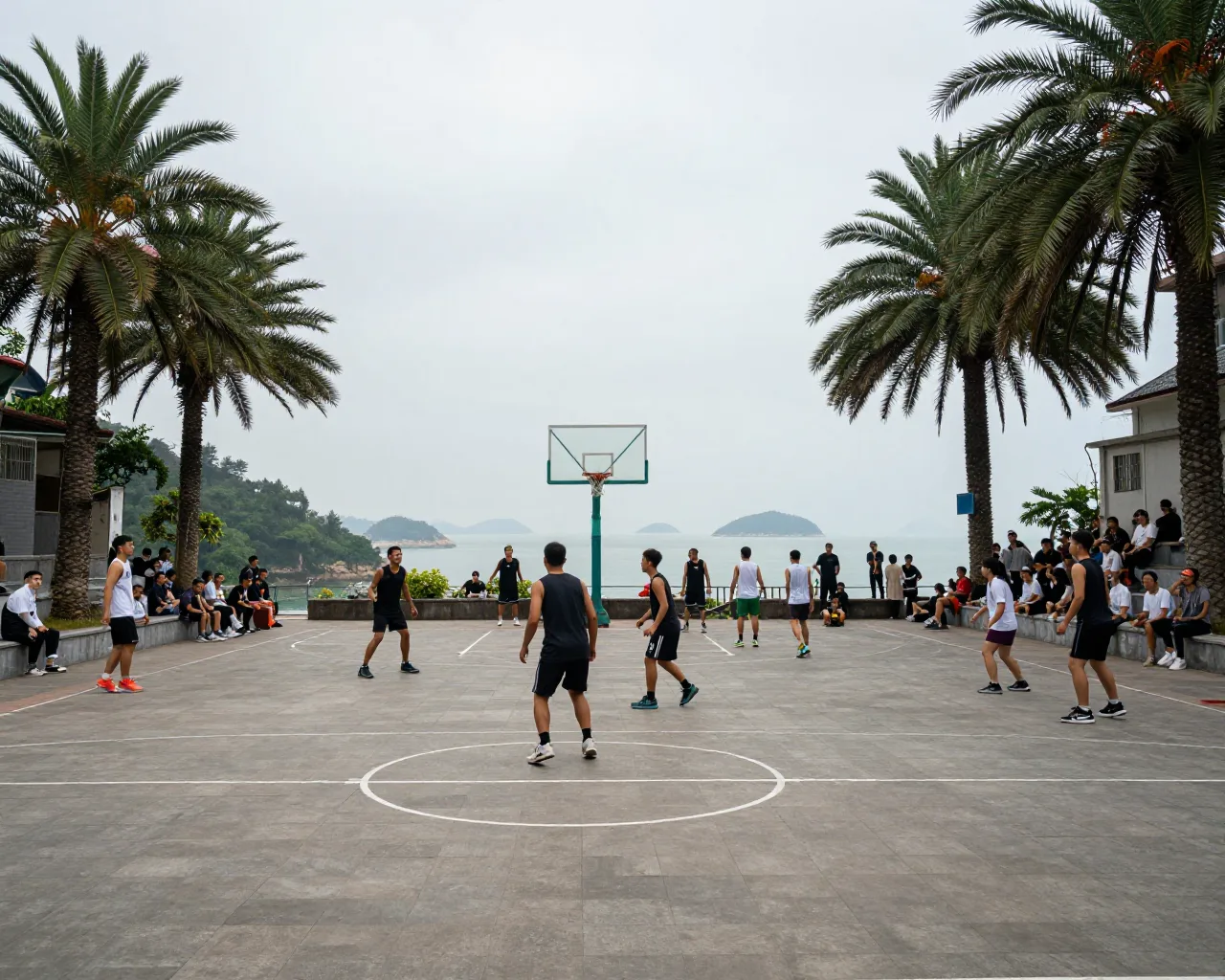 Vila em Zhuhai revive torneio de basquete com 34 anos de história