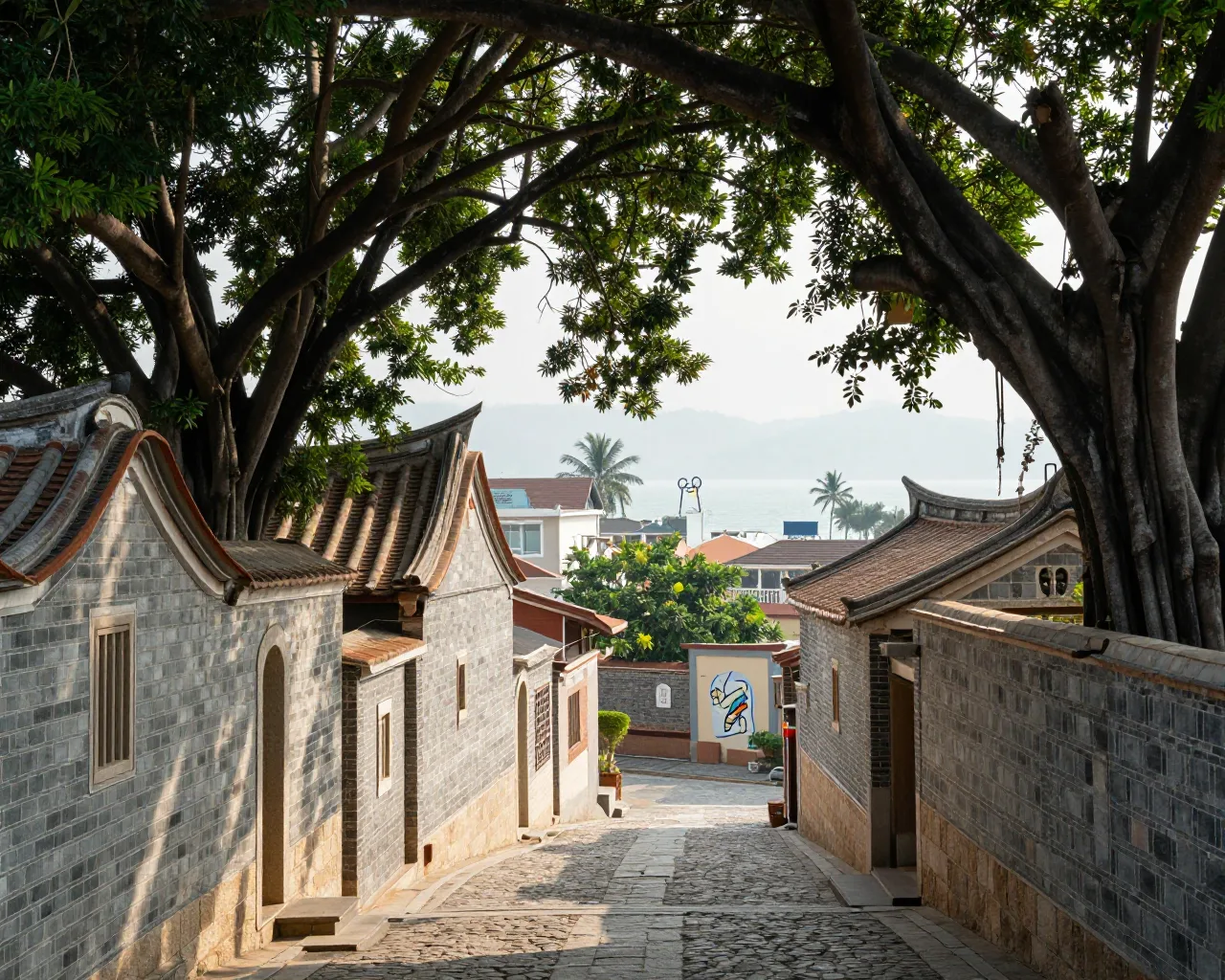 Vila histórica de Zhuhai vira polo cultural internacional
