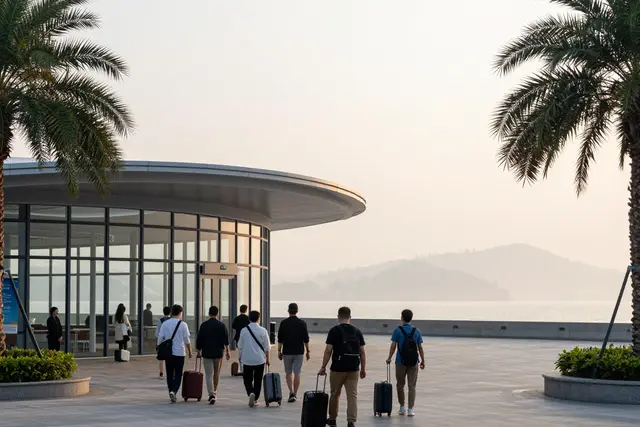Zhuhai abre centro de atendimento exclusivo para turistas estrangeiros na Ponte HZMB