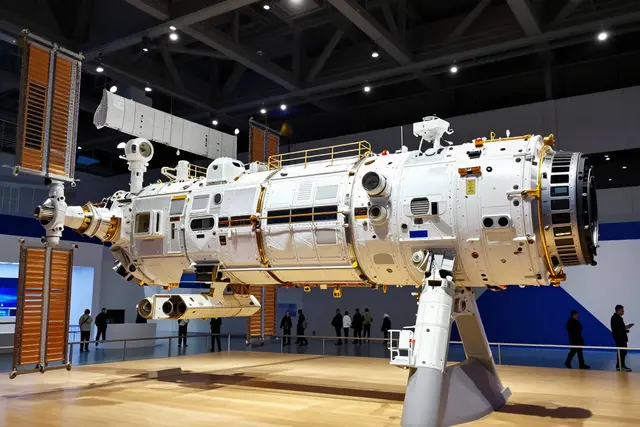 Zhuhai abre centro espacial com réplica 1:1 da estação Tiangong