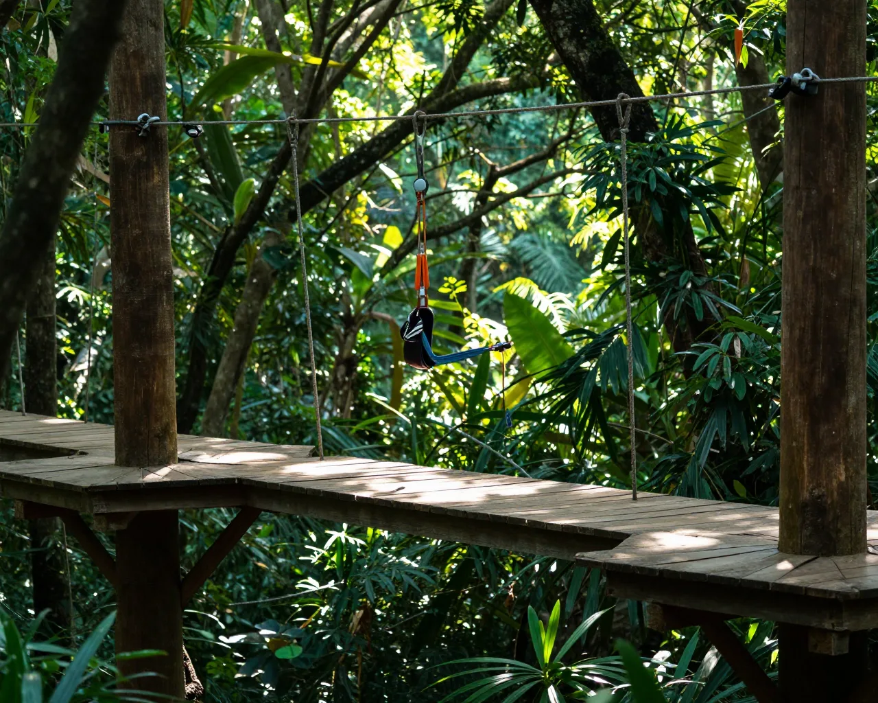 Zhuhai abre em maio parque de aventura na árvore com cinco níveis de dificuldade