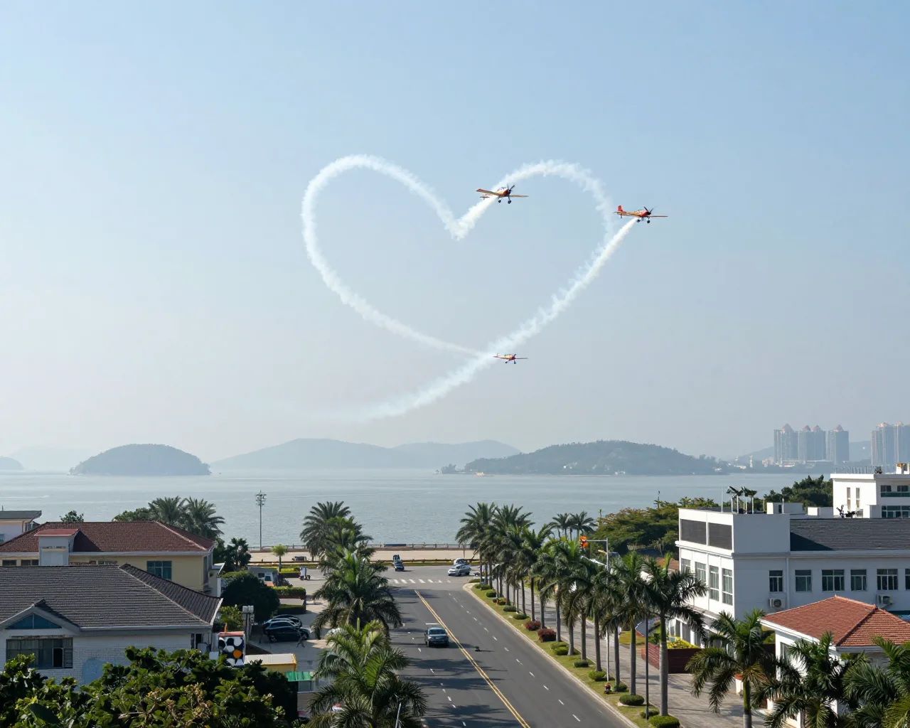 Zhuhai abre feira de aviação com voos acrobáticos e contratos de eVTOL