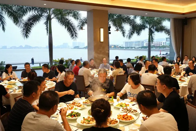 Zhuhai abre temporada de pesca com banquete para mil pessoas e leilões de frutos do mar
