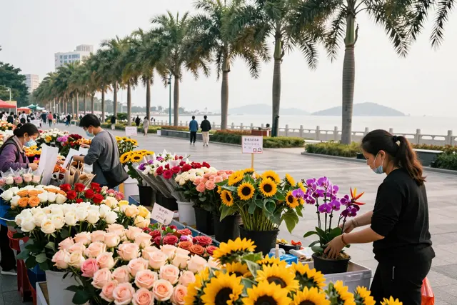 Zhuhai abre três grandes feiras de flores para o Ano Novo Lunar