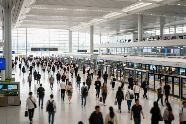 Zhuhai bate recorde histórico de passageiros no feriado do Trabalho