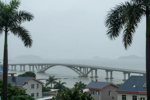 Zhuhai cria protocolo de segurança para fechar pontes em tempestades