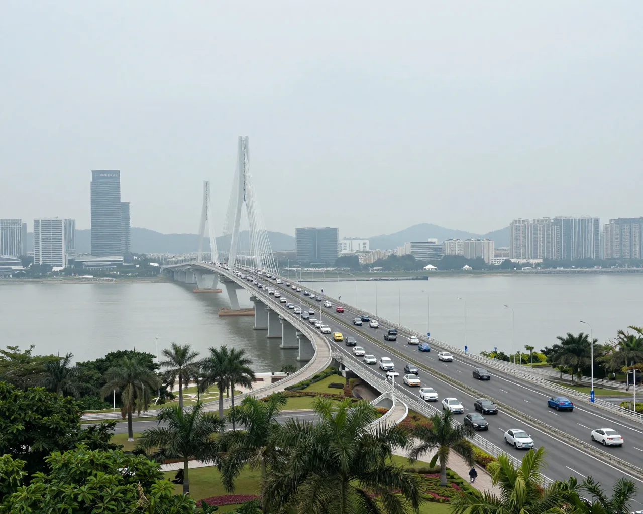 Zhuhai e Macau retomam travessia sem quarentena na Ponte HZMB