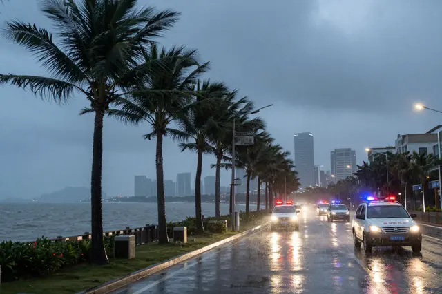 Zhuhai entra em alerta máximo para o tufão Huijagasha
