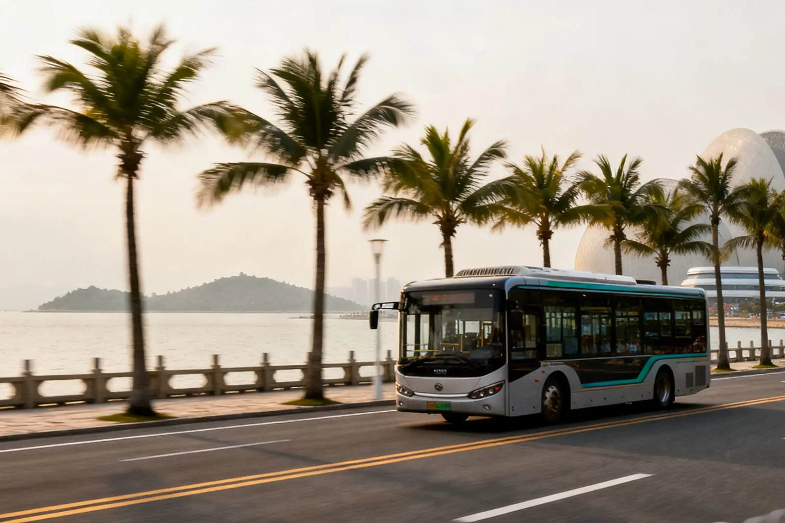 Zhuhai expande linhas de ônibus turístico com 3 novas rotas e otimiza serviço