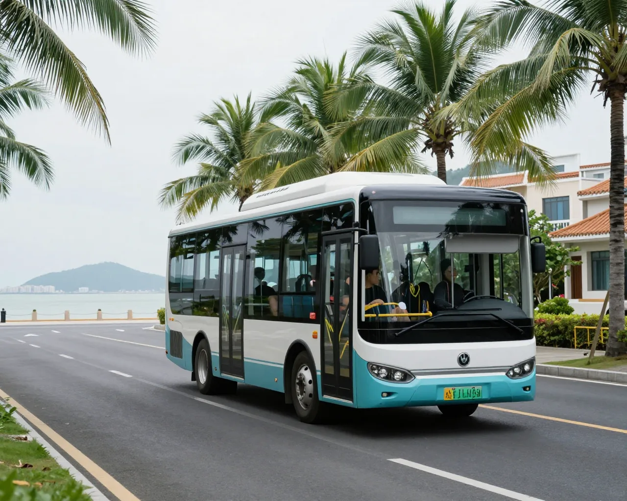 Zhuhai ganha nova linha de ônibus autônomo em Hengqin
