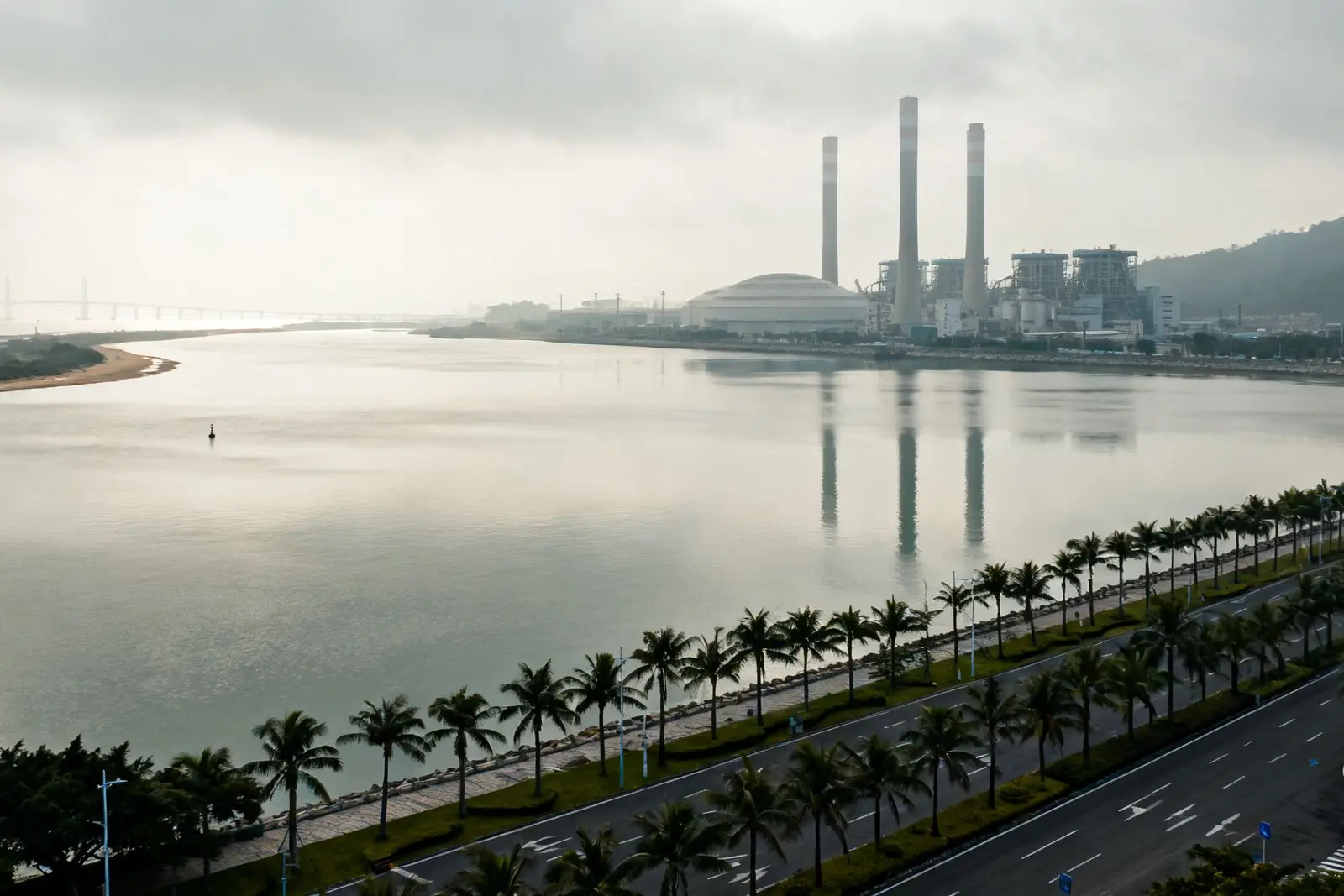 Zhuhai inicia obra de dessalinização para garantir água à cidade e a Macau