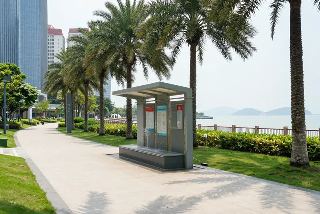 Zhuhai instala fontes de água potável no Xiangshan Yun Dao para turistas