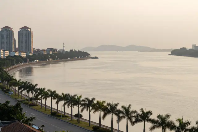 Zhuhai intensifica proteção de água doce durante maré salgada