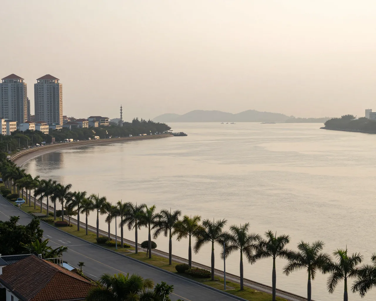Zhuhai intensifica proteção de água doce durante maré salgada