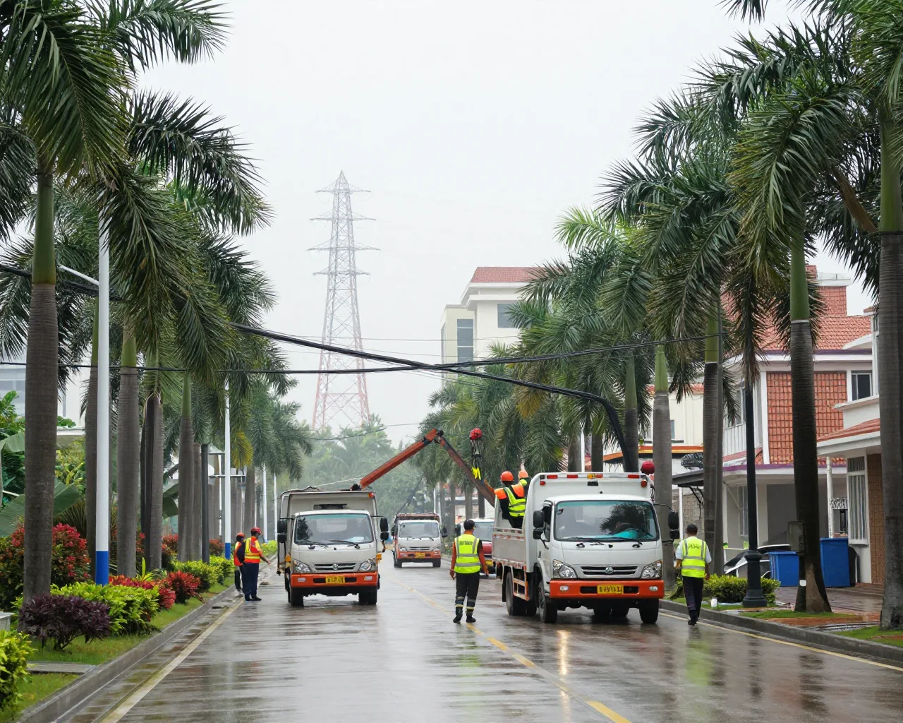 Zhuhai recupera 80% da energia após passagem do tufão Huajasha