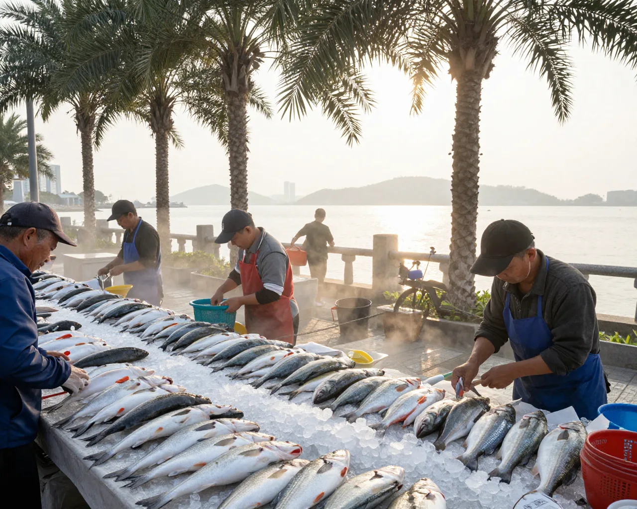 Zhuhai sedia feira de 'peixe do Ano Novo' e lança marca de robalo