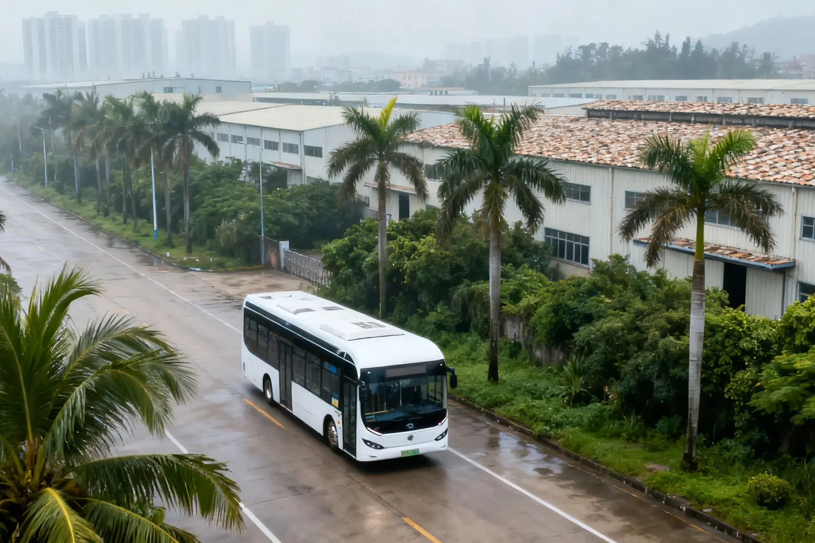 Zona econômica de Zhuhai lança linhas de ônibus diretos para funcionários